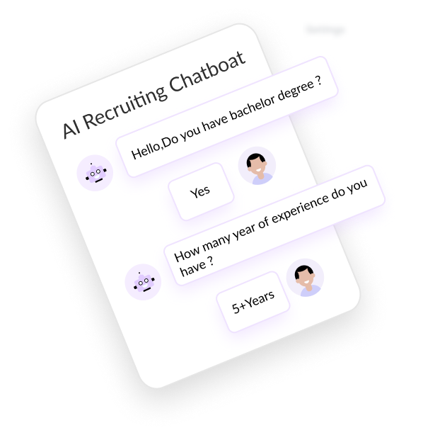 AI Recruiting Chatbot